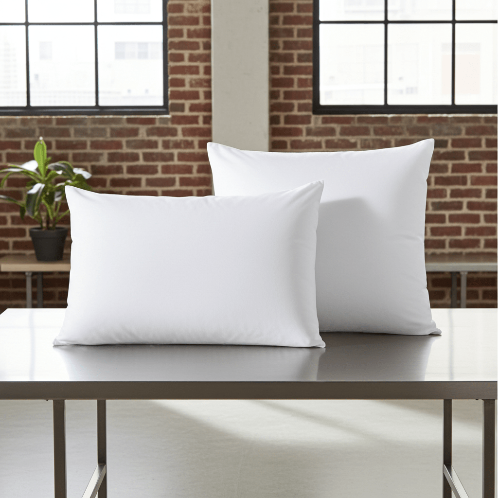10 Pack Zippered Non-Woven Pillow Cases - Eco-Friendly Disposable Covers - Zeebad Pillow's