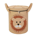 Cartoon Animal Storage Basket Large -Lion