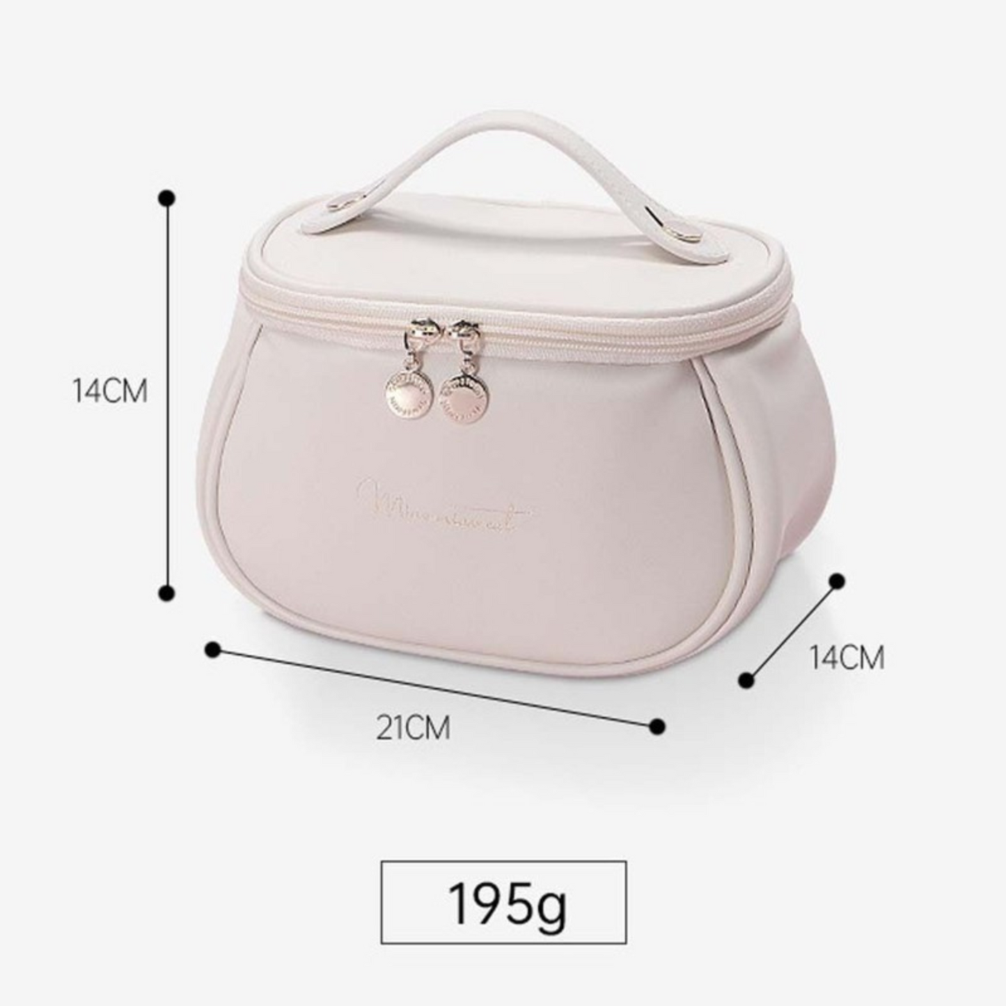 Cute PU Makeup Bag For Women Toiletries Organizer