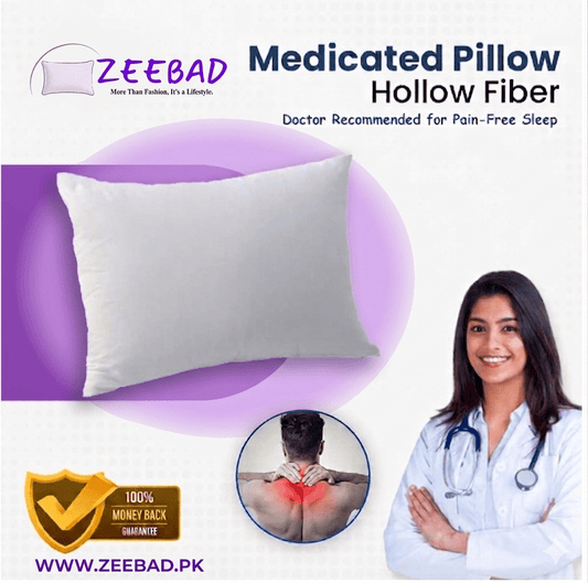 Luxury Hollow Fiber Pillow - Sleep Like Royalty - Zeebad Pillow's