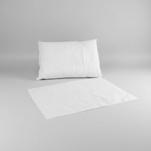 10 Pack Zippered Non-Woven Pillow Cases - Eco-Friendly Disposable Covers - Zeebad Pillow's