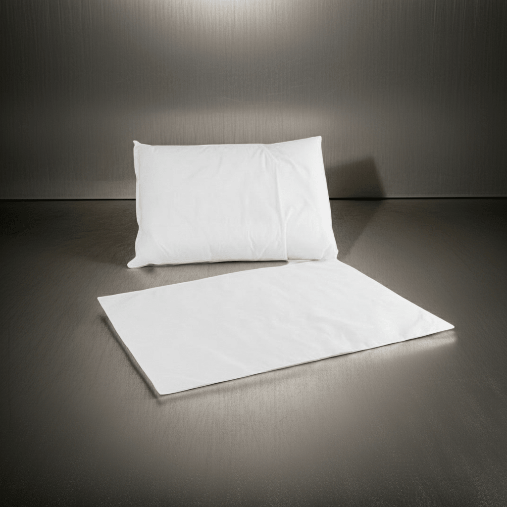 10 Pack Zippered Non-Woven Pillow Cases - Eco-Friendly Disposable Covers - Zeebad Pillow's