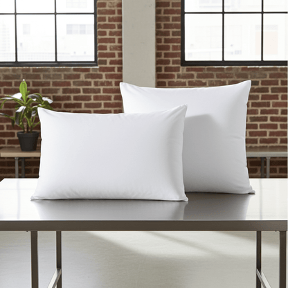 10 Pack Zippered Non-Woven Pillow Cases - Eco-Friendly Disposable Covers - Zeebad Pillow's