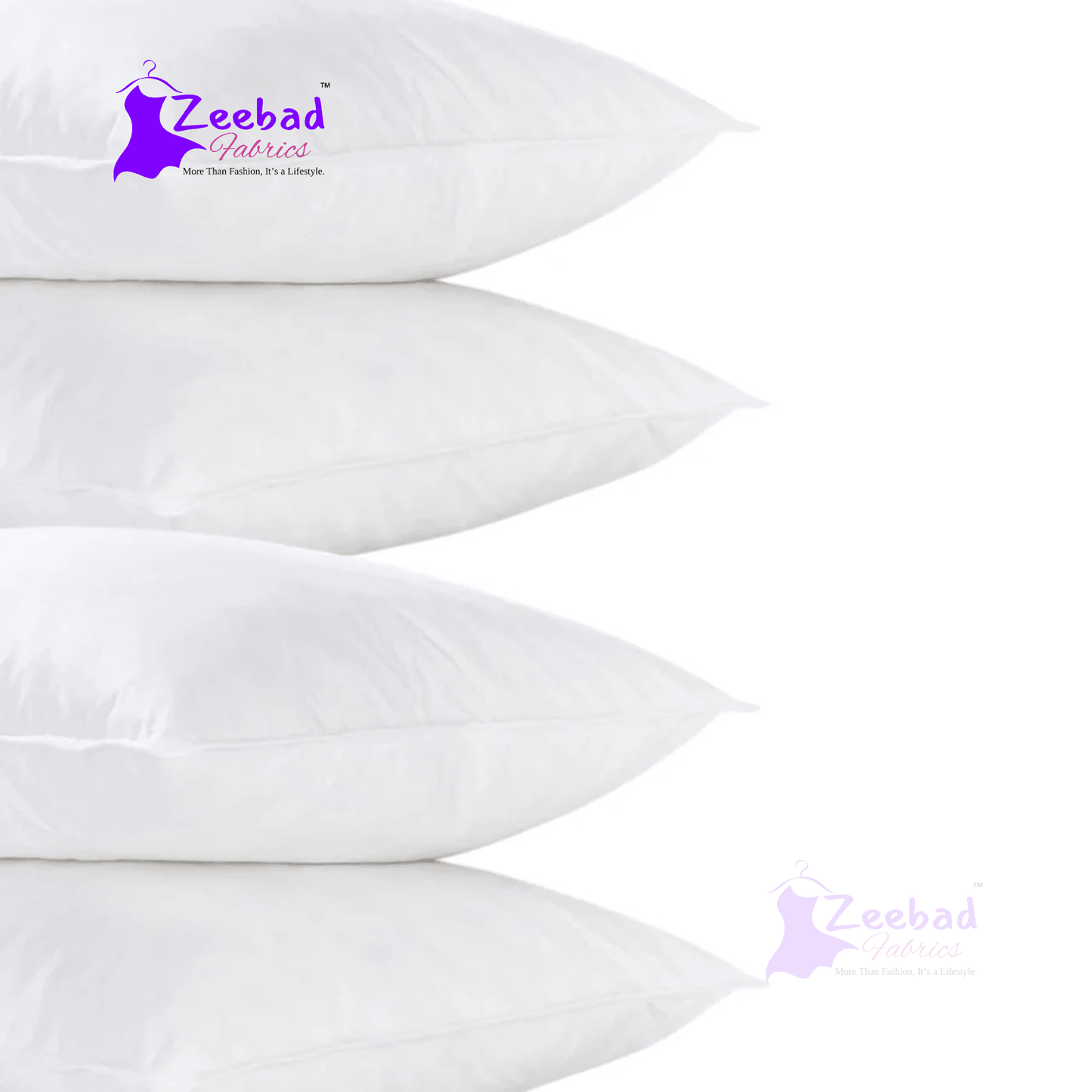 Vacuum Packed Luxury Pillows - Pack of 4 - Zeebad Pillow's